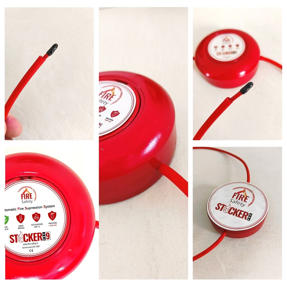 Incerease Sticker Professional Electrical cabinet automatic fire extinguisher - Sticker Pro 9