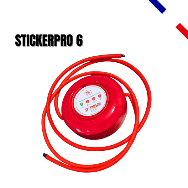 Dispositif d'Extinction Officiel AeroXsense StickerPro 6 | 600L | Made in France
